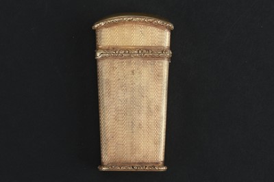 Lot 209 - Silver Gilt Lancet Case