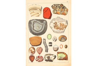 Lot 45 - A Collection of Mounted Mineral & Crystalography Book Plates