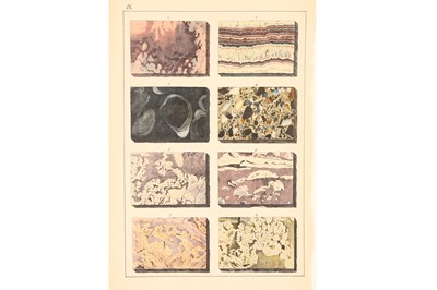Lot 45 - A Collection of Mounted Mineral & Crystalography Book Plates
