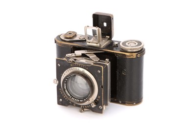 Lot 448 - A Plaubel Makinette Strut Camera