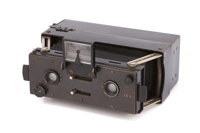 Lot 449 - A Straight Warehouse OTO Stereo Folding Strut Camera