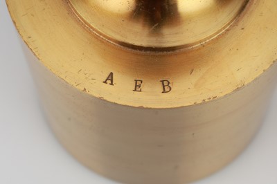 Lot 335 - 3 Brass Cylinder Weights