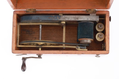 Lot 689 - A Victorian Electromedical Shock Machine