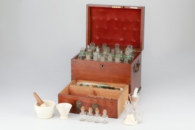 Lot 155 - Large Domestic Apothecary Medicine Chest