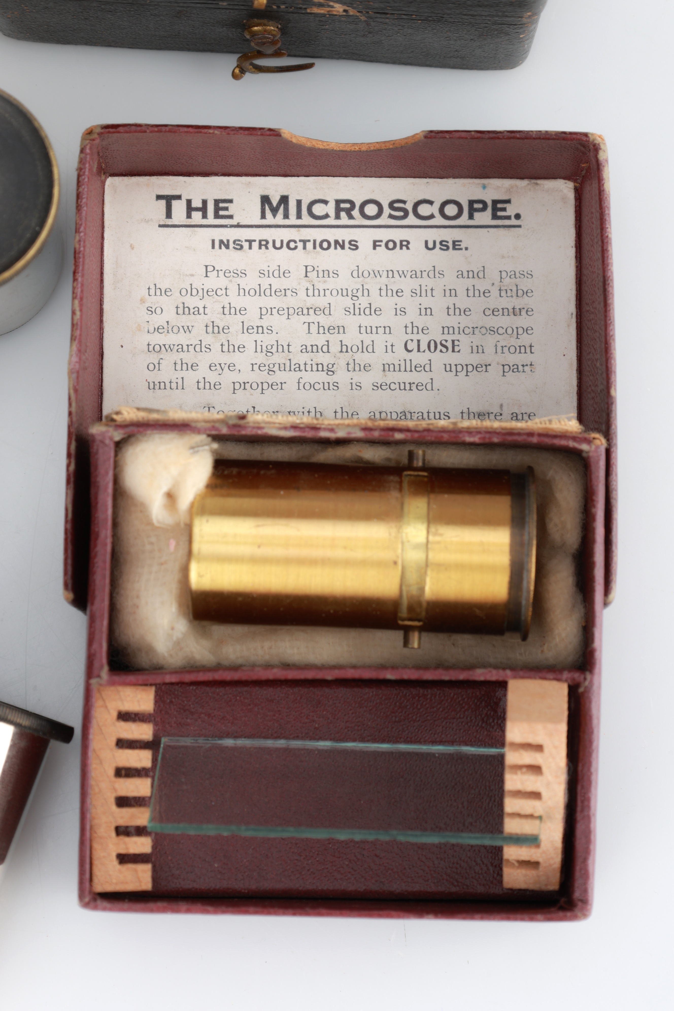 Lot 252 - Collection of Microscope Accessories,