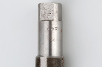 Lot 253 - A Royal Microscopical Society Objective Thread Tap