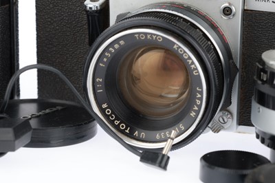 Lot 137 - A Pair of Topcon 35mm Camera Outfits