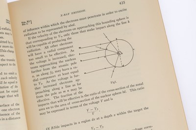 Lot 473 - Wick, Frances G. & Louise S. McDowell, A Preliminary Study of the Luminescence of the Uranyl Salts under Cathode Ray Excitation
