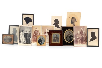 Lot 7 - Collection of Daguerreotype, Ambrotype Photographs & Silhouettes