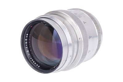 Lot 128 - A Carl Zeiss Jena Sonnar T f/2 85mm Lens