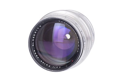 Lot 128 - A Carl Zeiss Jena Sonnar T f/2 85mm Lens