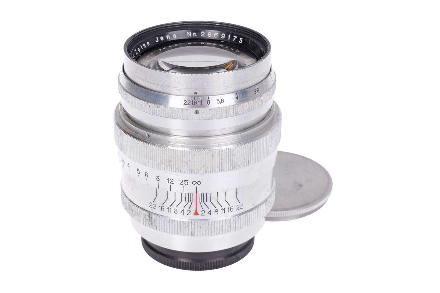 Lot 128 - A Carl Zeiss Jena Sonnar T f/2 85mm Lens
