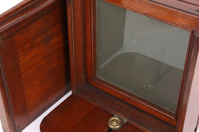 Lot 460 - An Unmarked Wet Plate Mahogany Tailboard Camera