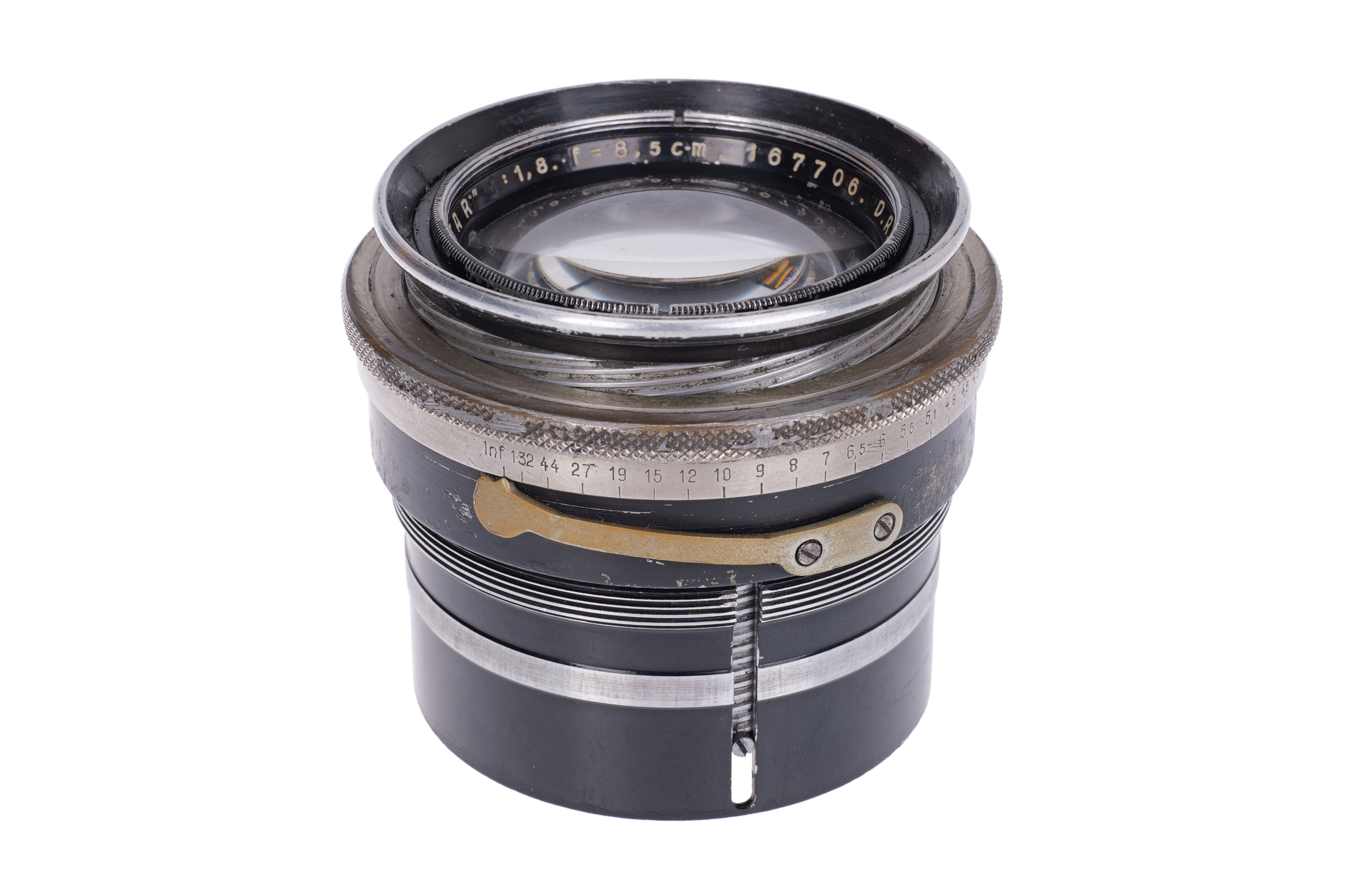 Lot 287 - An Ernemann Ernostar Anastigmat f/1.8 85mm