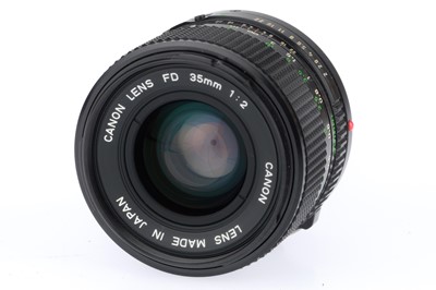 Lot 450 - A Canon FD f/2 35mm Lens