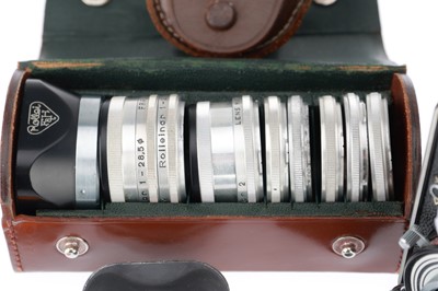 Lot 247 - A Rolleicord TLR and Microcord TLR Camera