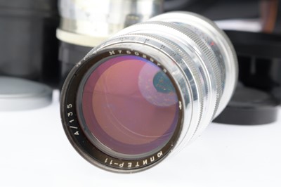 Lot 111 - A Group of Soviet SLR Cameras