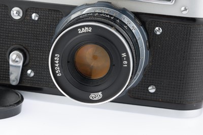 Lot 111 - A Group of Soviet SLR Cameras