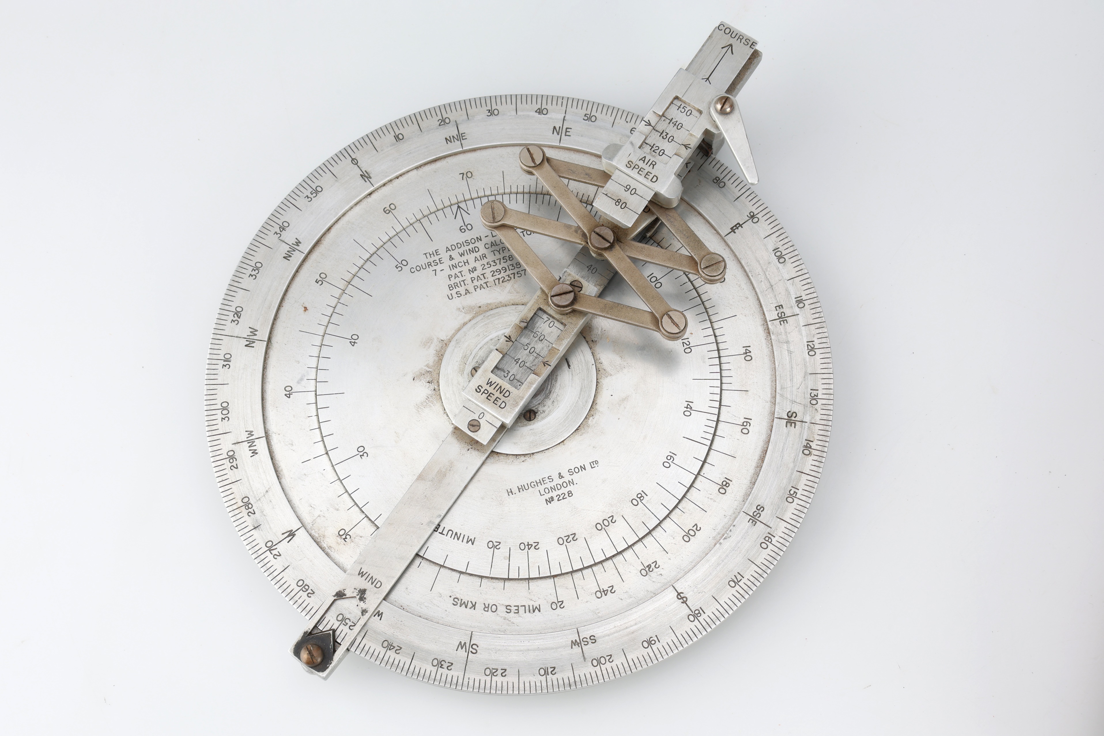 Lot 290 - An Addison - Luard Course & Wind Calculator,