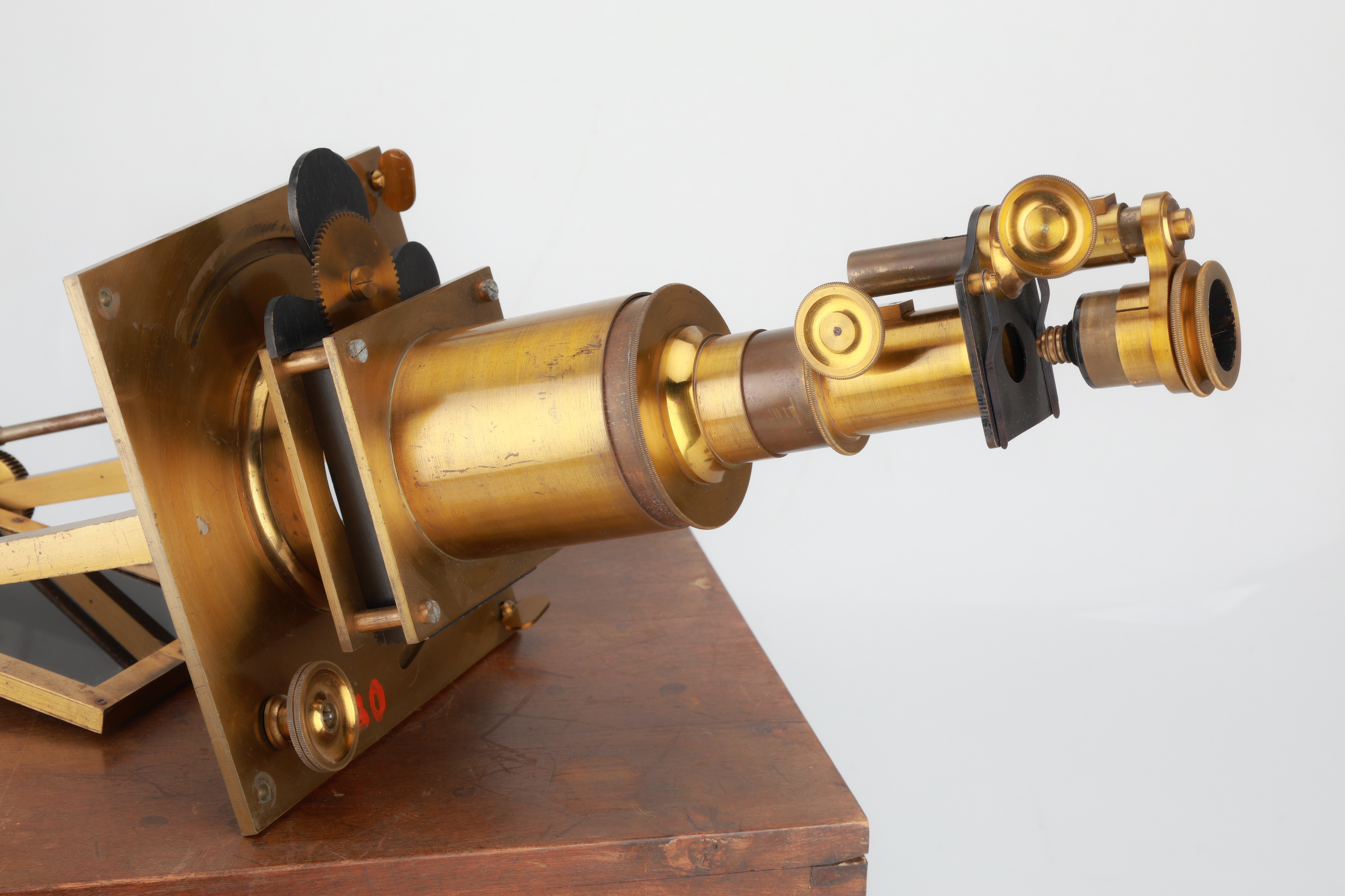 Lot 233 - Large French Solar Microscope,