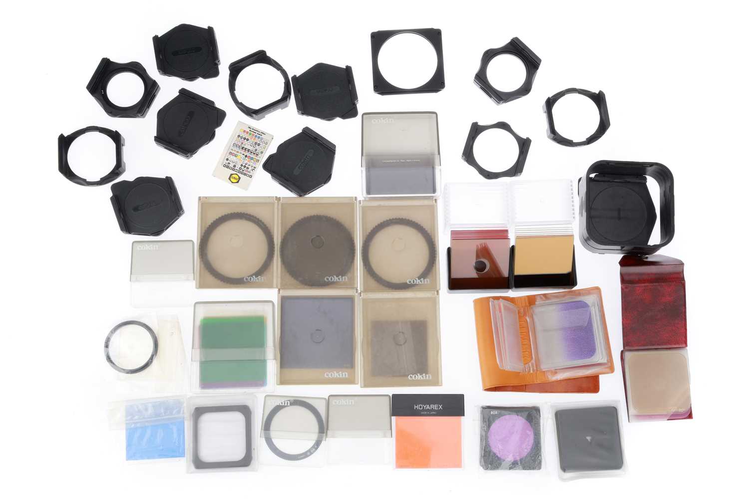 Command Module Square Filters Lot 595 - A Selection of Square Filters and