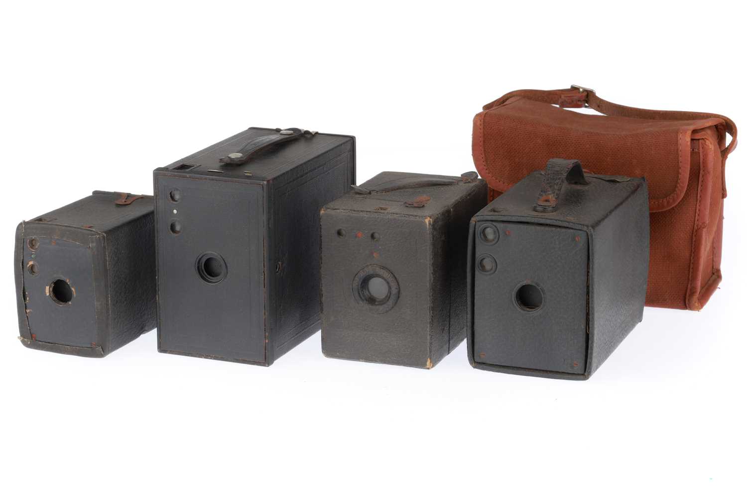 Lot 296 - A Selection of Box Cameras