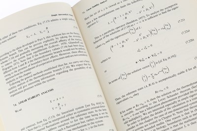 Lot 430 - G. Nicolis & I. Prigogine. Self-Organization in Nonequilibrium Systems. From Dissipative Structures to Order through Fluctuations
