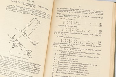 Lot 431 - Frazer, R. A. & W. J. Duncan. The Flutter of Monoplanes, Biplanes and Tail Units