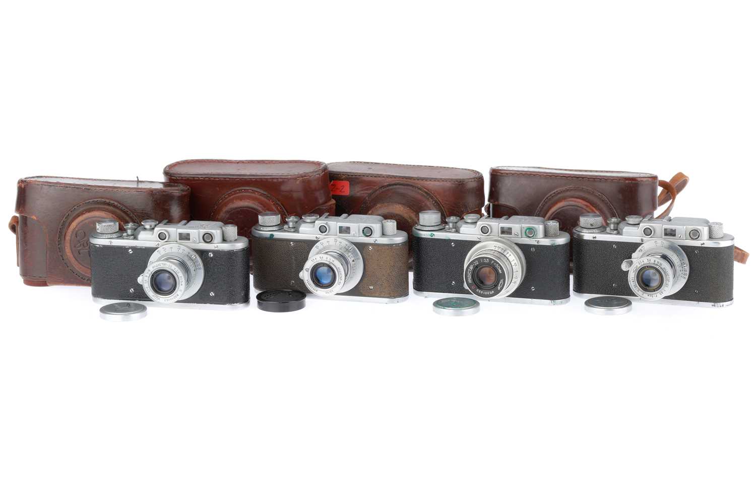 Lot 127 - A Group of Zorki 1 Cameras