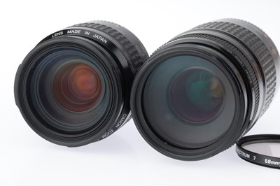 Lot 166 - A Canon Elan (EOS100QD) 35mm Camera Outfit