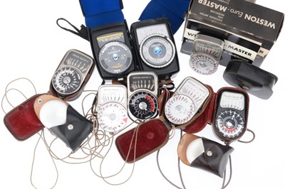 Lot 420 - A Selection of Weston & Gossen Light Meters