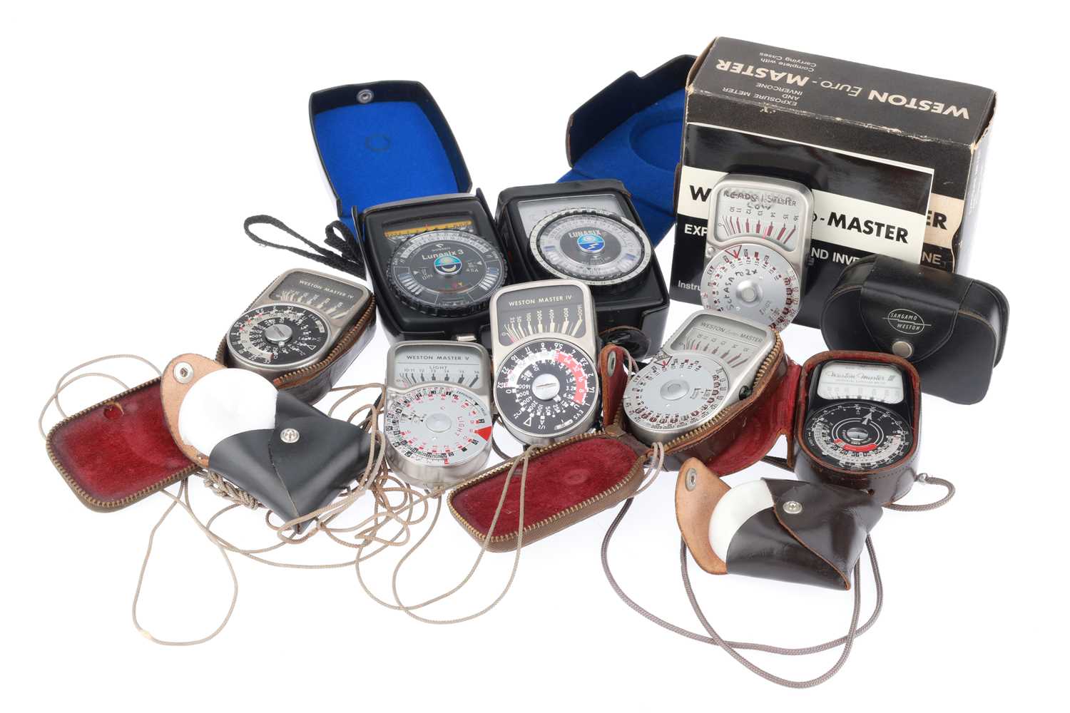 Lot 420 - A Selection of Weston & Gossen Light Meters