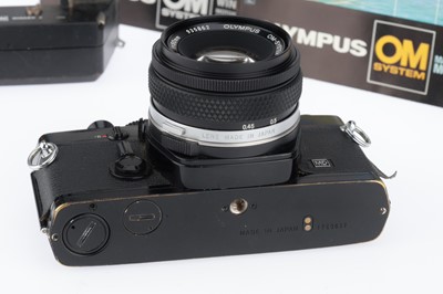 Lot 187 - An Olympus OM-1 35mm SLR Camera