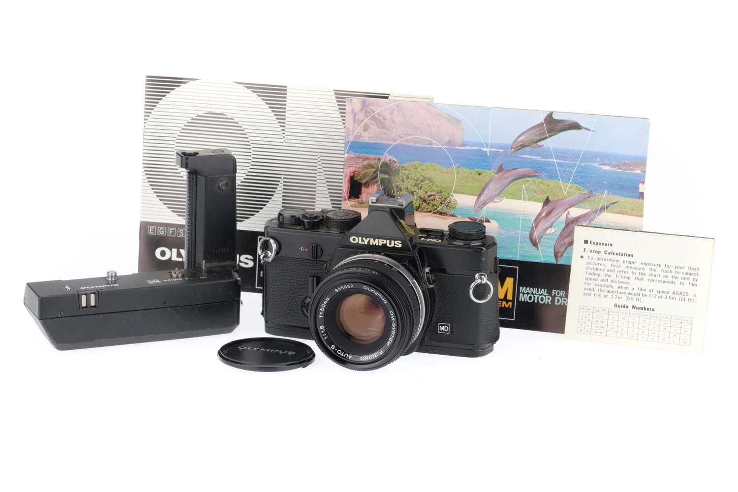 Lot 187 - An Olympus OM-1 35mm SLR Camera
