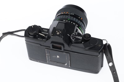 Lot 186 - An Olympus OM-2 Spot Program slr Camera Outfit