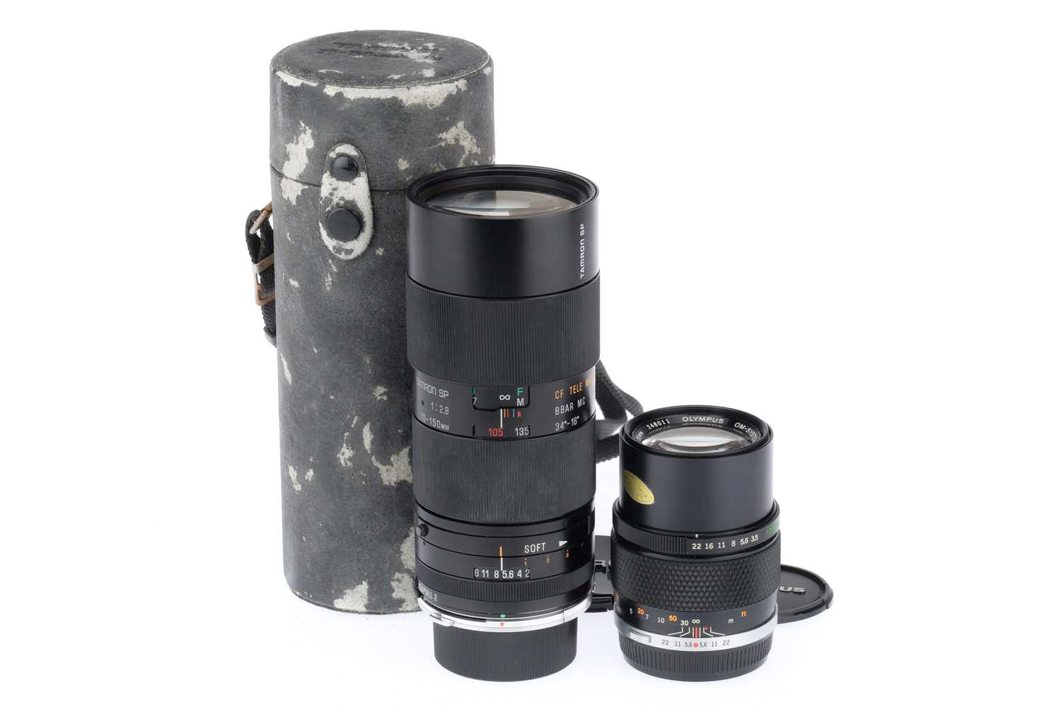 Lot 185 - A Pair of Telephoto Lenses for Olympus