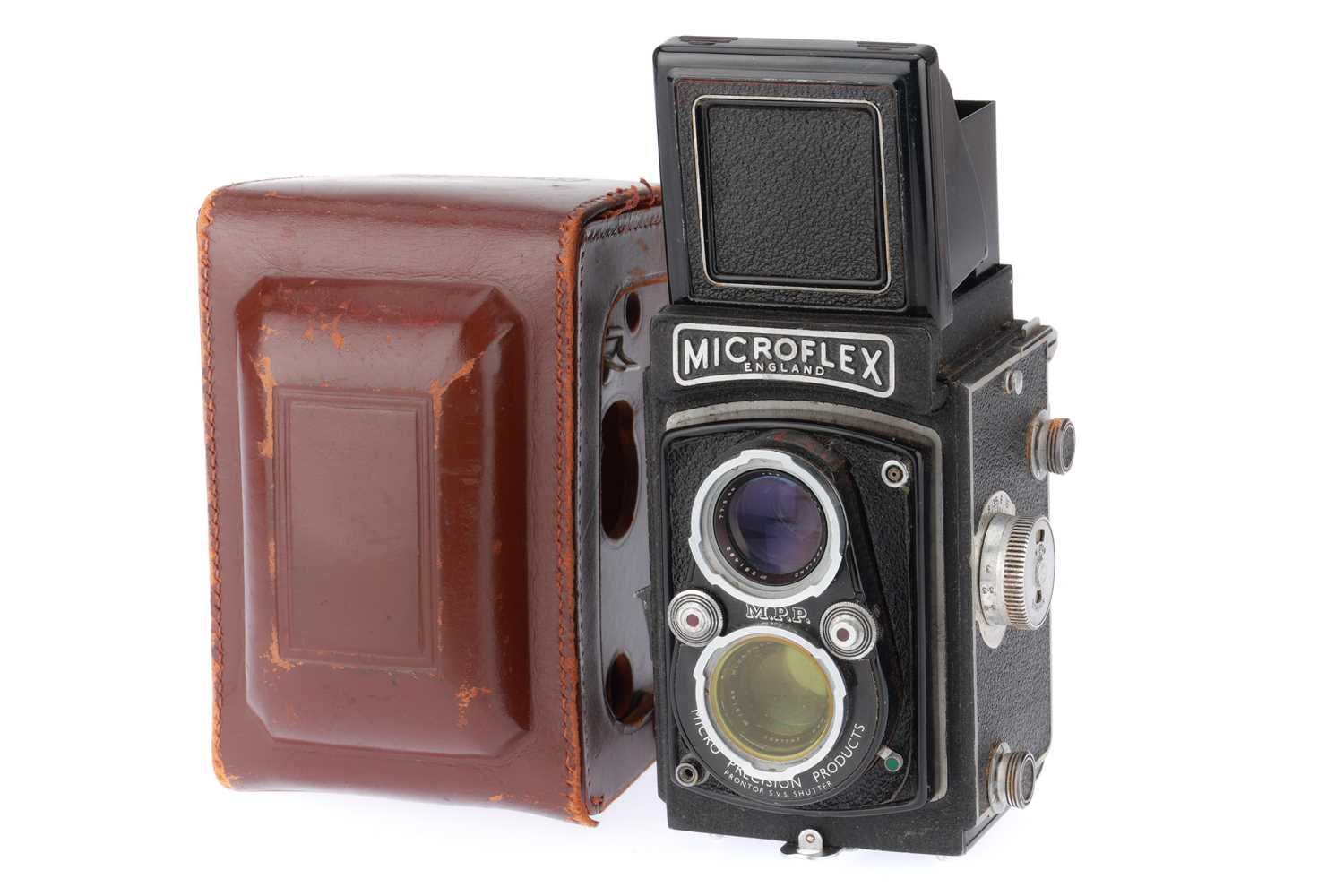 Microflex Camera Mpp Lot 256 - An M.P.P. Microflex Medium Format TLR Camera,