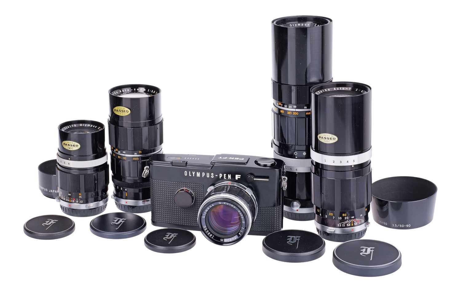 Lot 188 - An Olympus PEN FT Half Frame 35mm SLR Camera