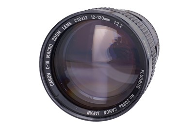 Lot 331 - A Canon C-16 Macro Zoom Lens C10x12 12-120mm f/2.2 Camera Lens
