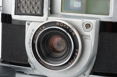 Lot 85 - A Group of Minolta Cameras