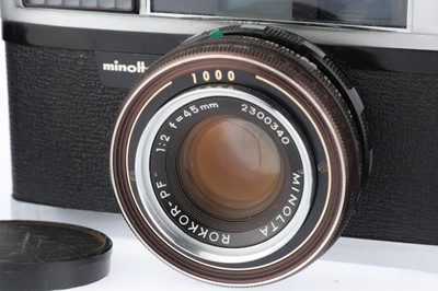 Lot 85 - A Group of Minolta Cameras