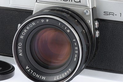 Lot 98 - A Group of Minolta SR-1 SLR Cameras