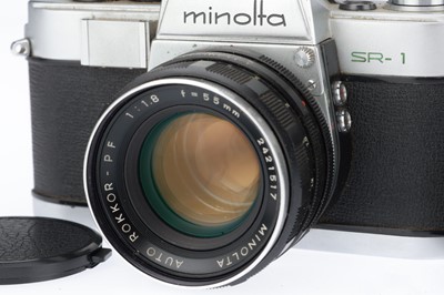 Lot 98 - A Group of Minolta SR-1 SLR Cameras