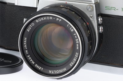 Lot 98 - A Group of Minolta SR-1 SLR Cameras