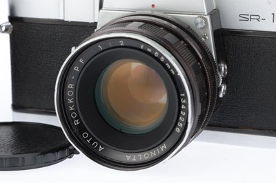 Lot 98 - A Group of Minolta SR-1 SLR Cameras