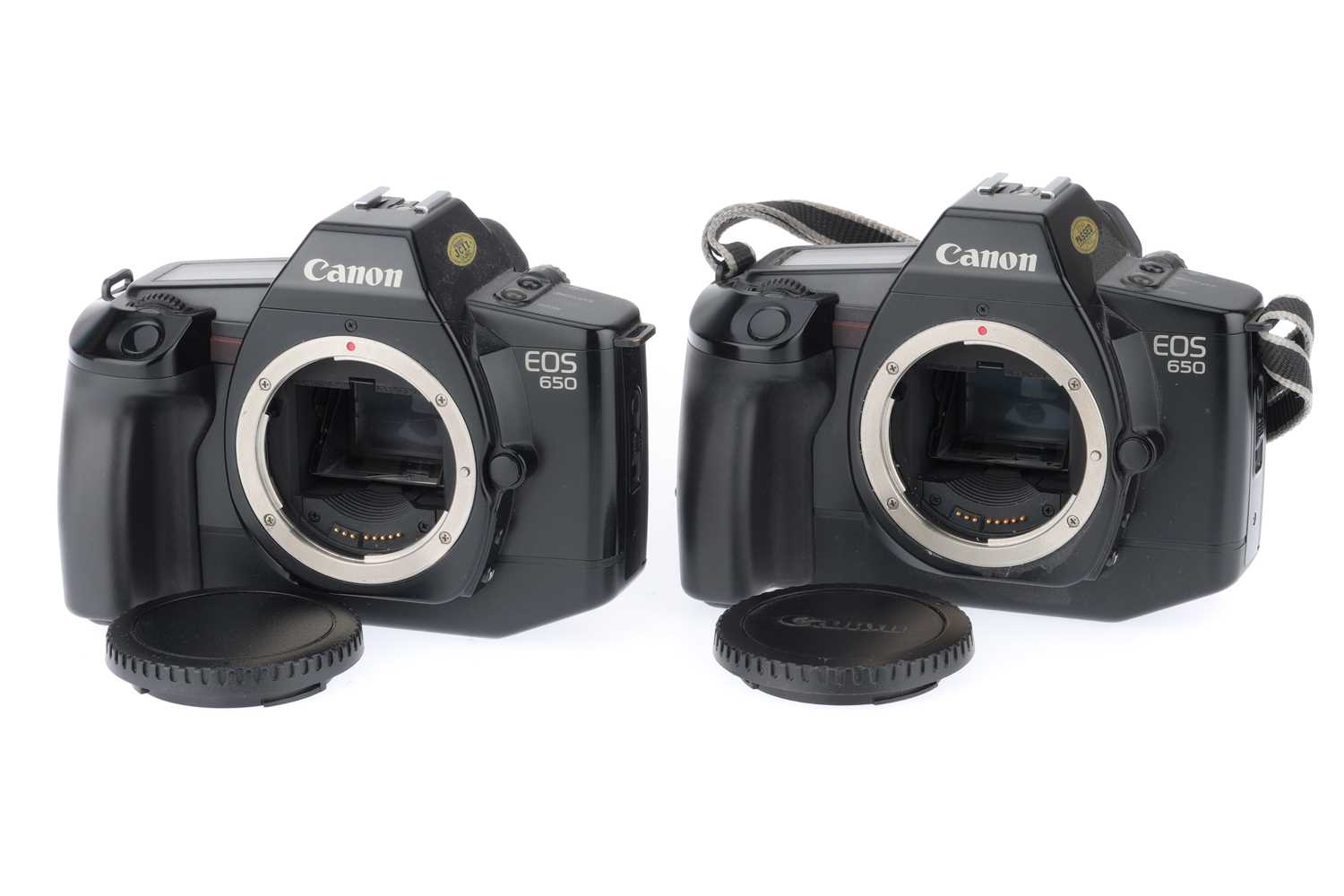 Lot 163 - A Pair of Canon EOS 650 SLR Camera Bodies