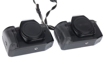 Lot 163 - A Pair of Canon EOS 650 SLR Camera Bodies