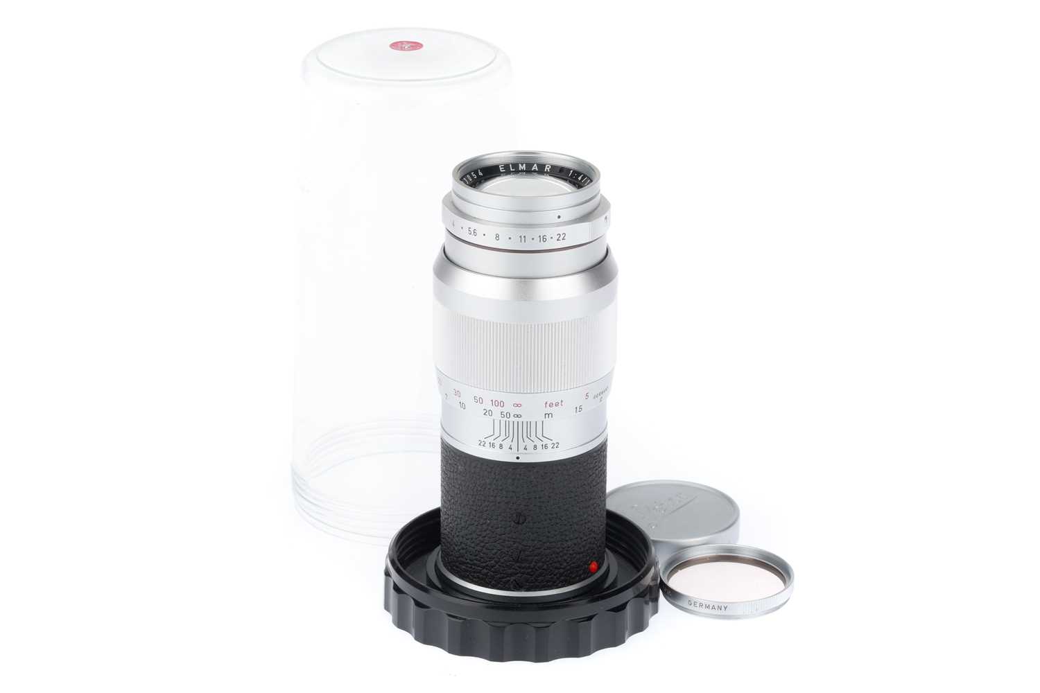 Lot 34 - A Leitz Wetzlar Elmar f/4 135mm Lens