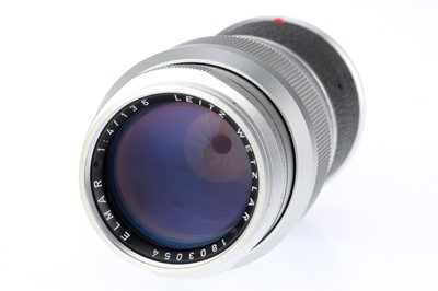 Lot 34 - A Leitz Wetzlar Elmar f/4 135mm Lens