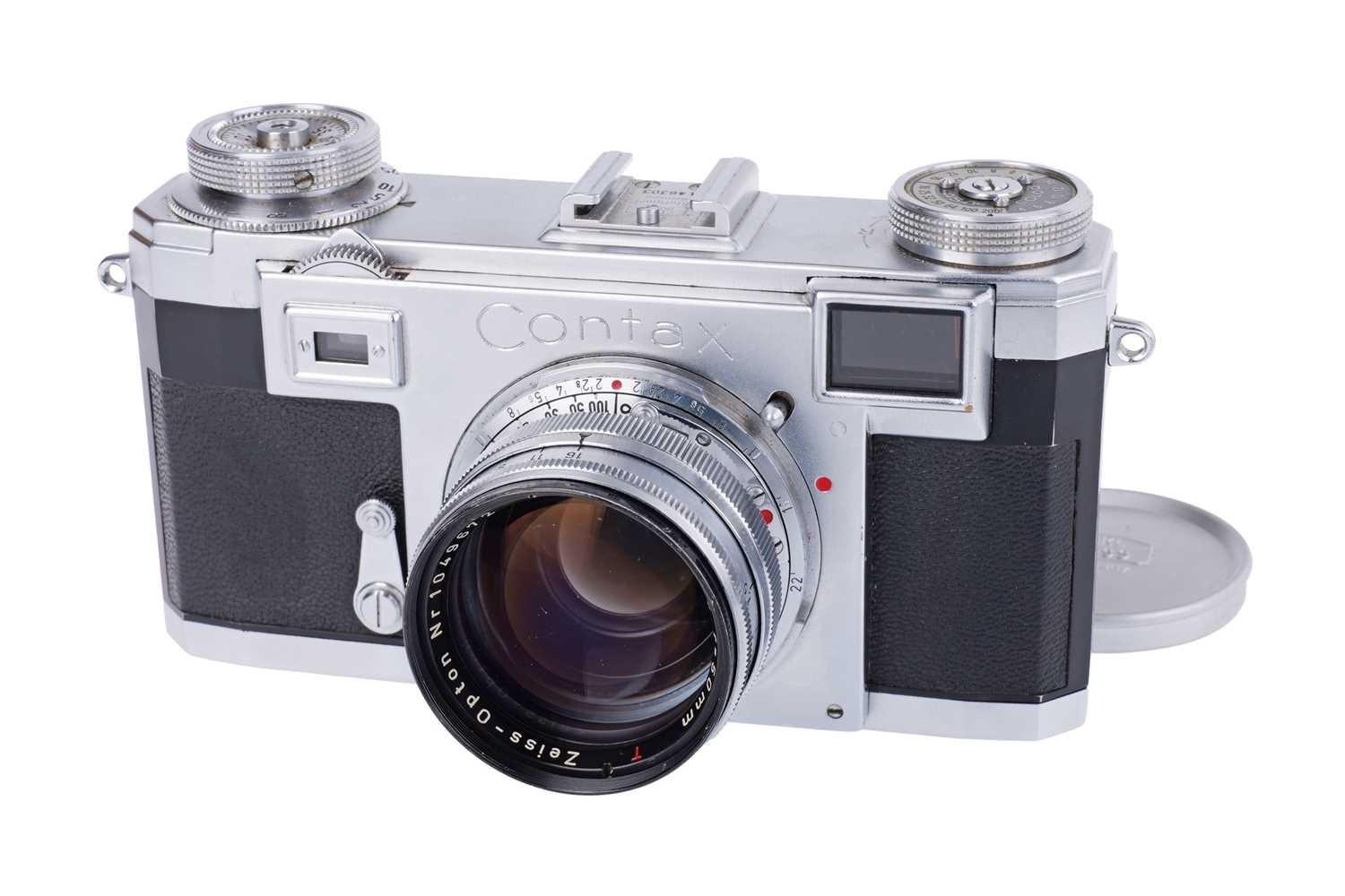 Lot 144 - A Zeiss Ikon Contax IIa Rangefinder Camera,